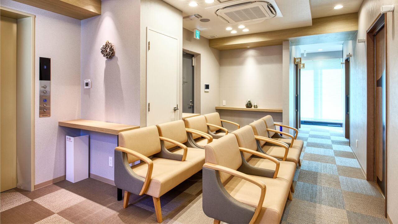 中野こころとからだクリニック 院内風景待合室